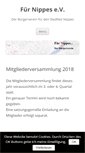 Mobile Screenshot of fuer-nippes.de