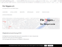 Tablet Screenshot of fuer-nippes.de